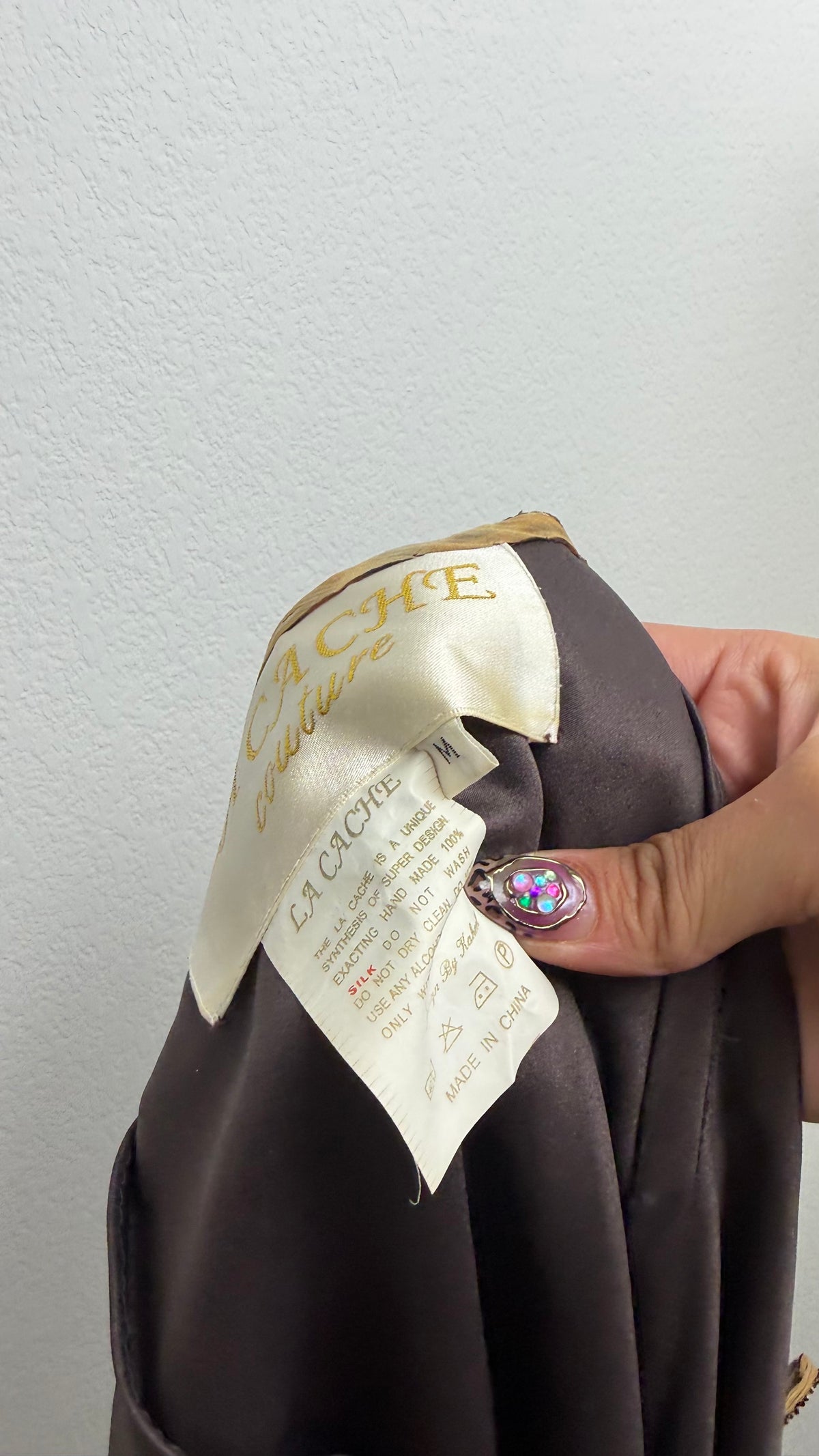 The Gilded Woodland Silk Dress