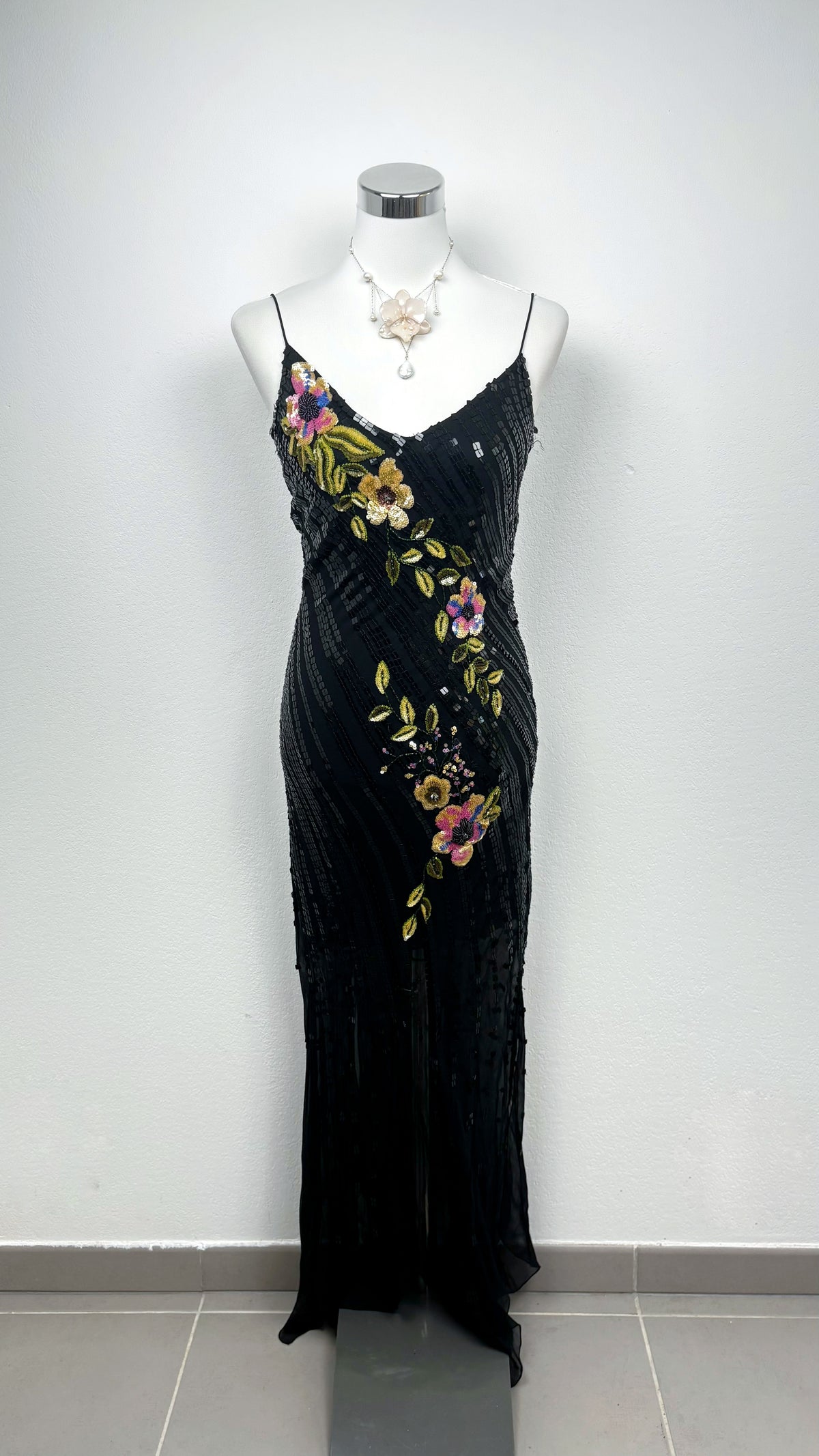 The Midnight Bloom Silk