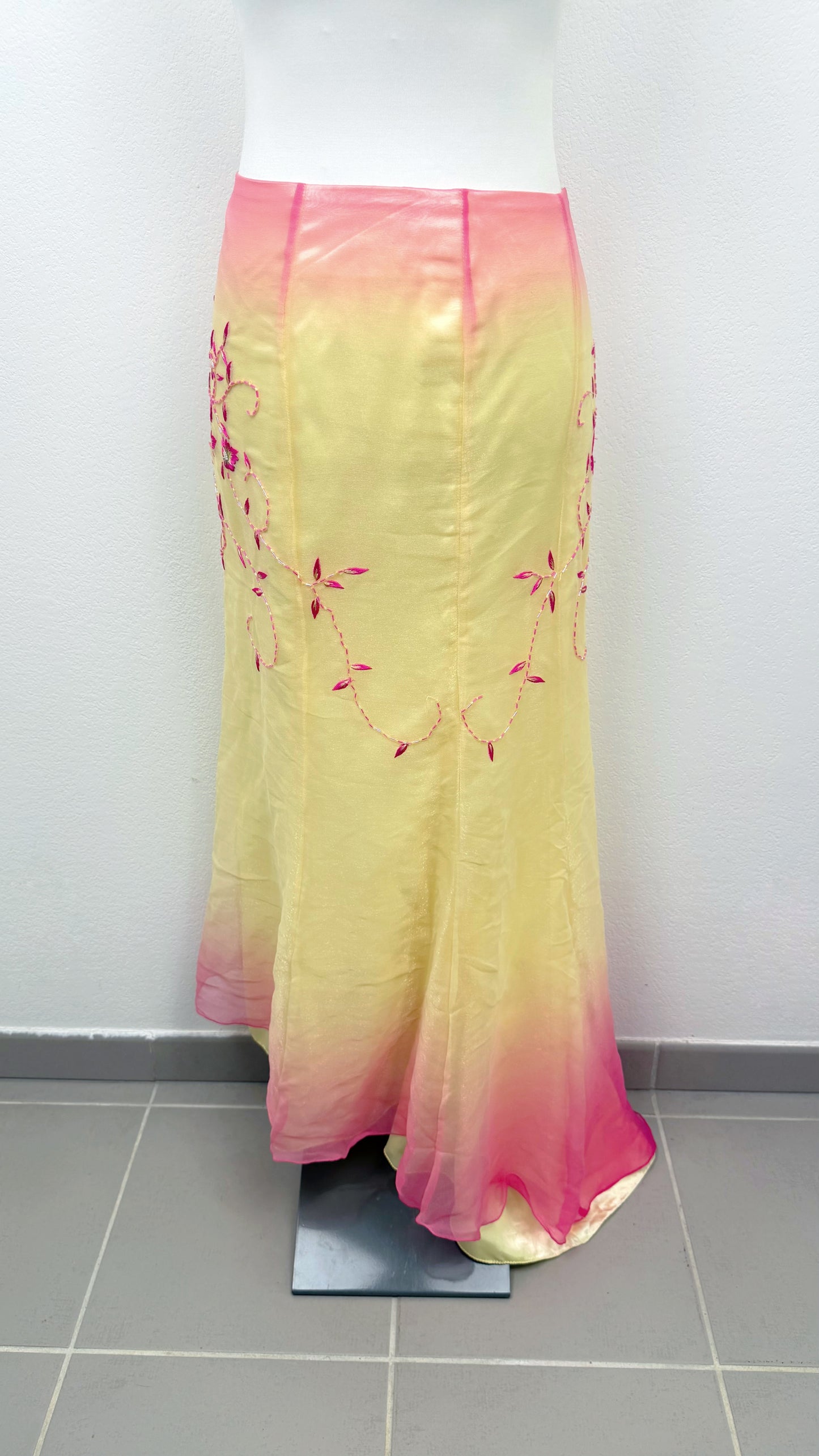 Sunset Ombré Fairy Maxi Skirt
