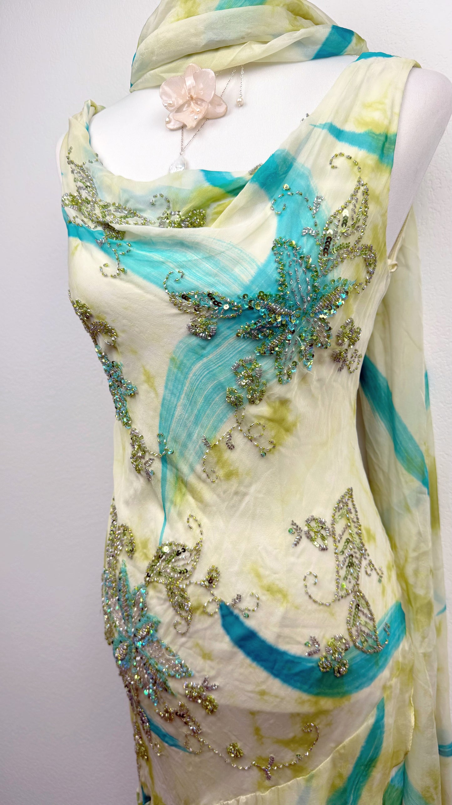 Seafoam Goddess Silk