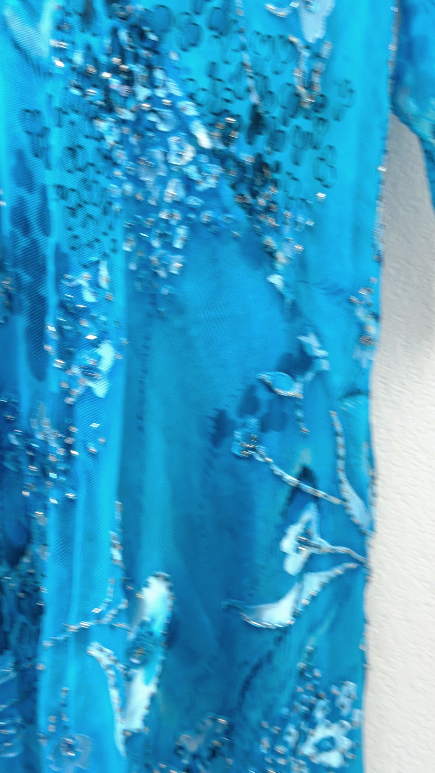 Nerissa Bluebell Silk Dress