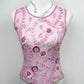 Aftershock Lilac Enchanted Garden Silk Top