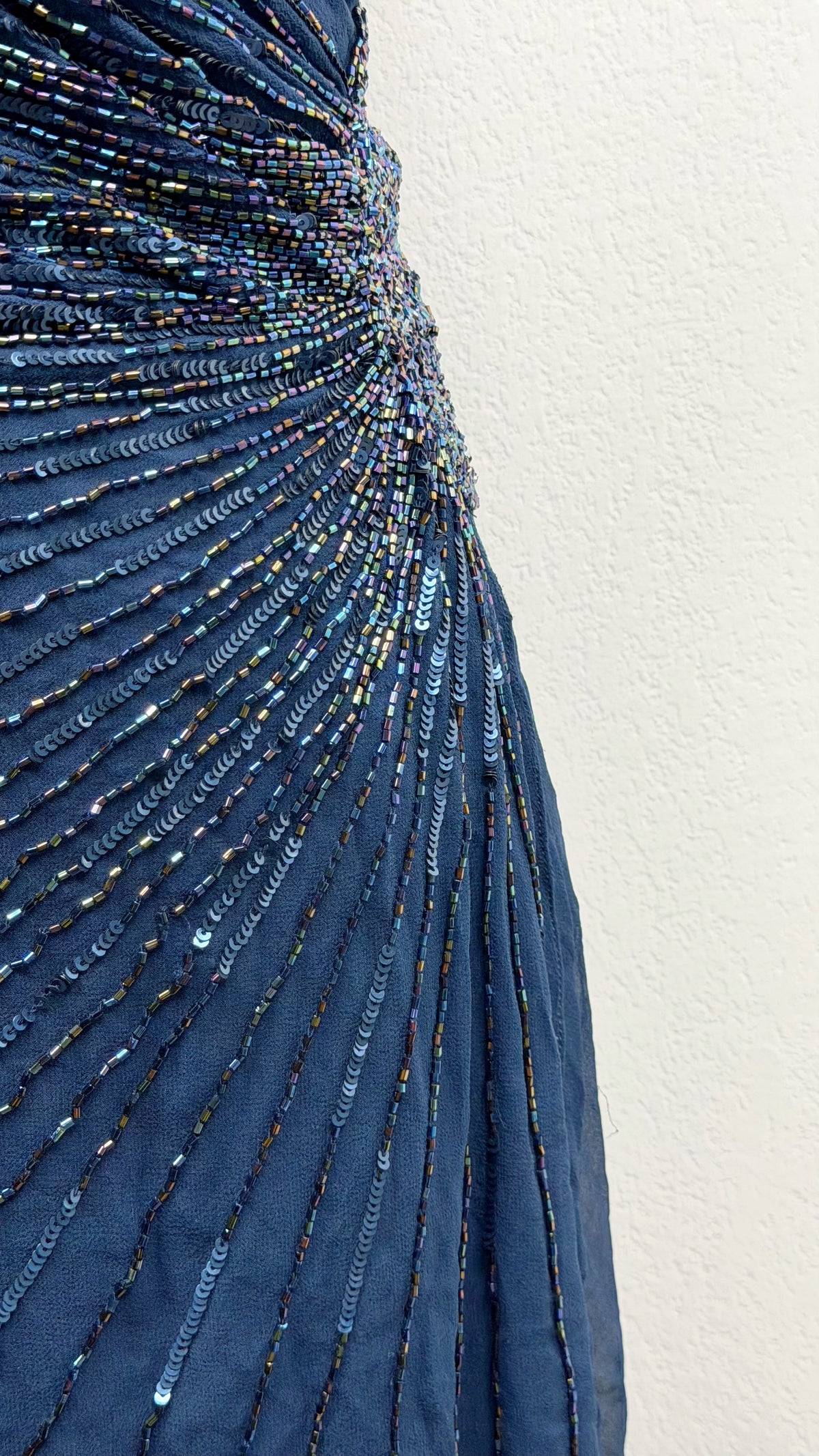 The Midnight Starlight Silk Dress