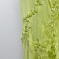 The Lime Enchantment Silk Dress