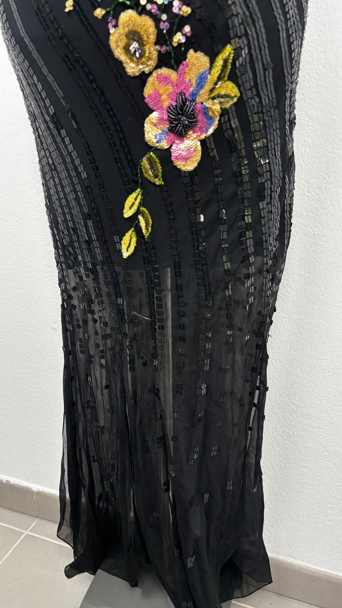 The Midnight Bloom Silk