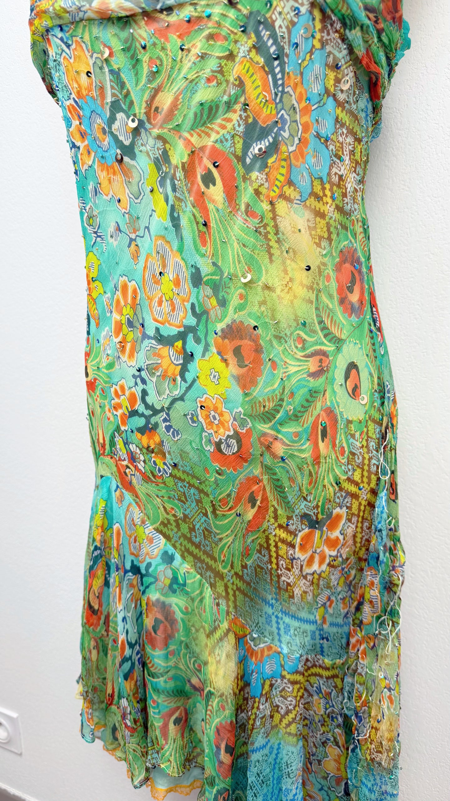 Ondine’s Secret Garden Silk Dress