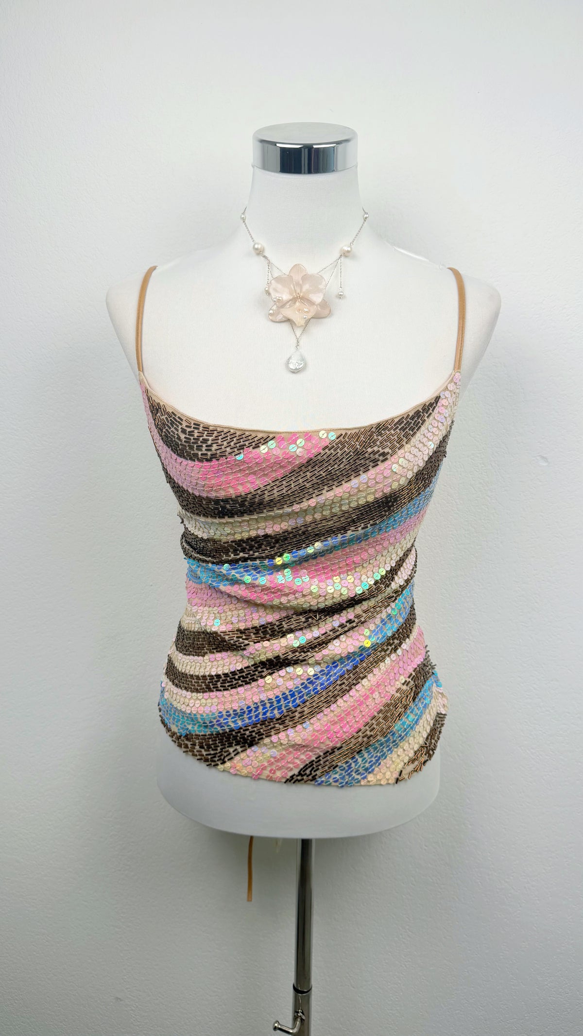 Rainbow Stardust Corset Top