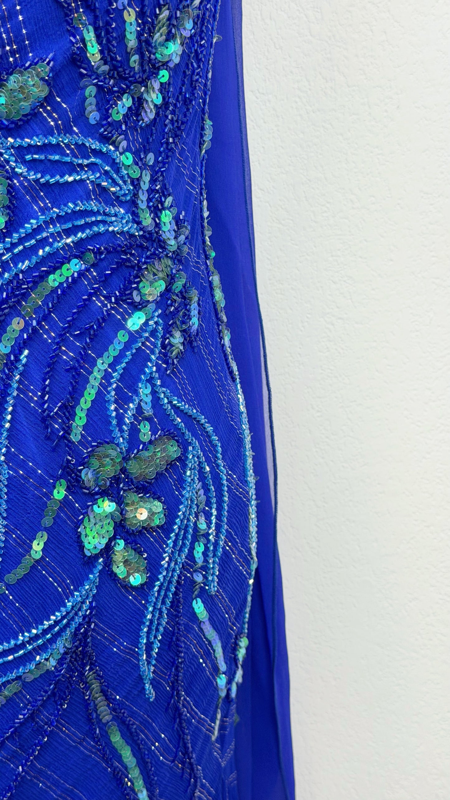 Nyxwing Cobalt Butterfly Silk