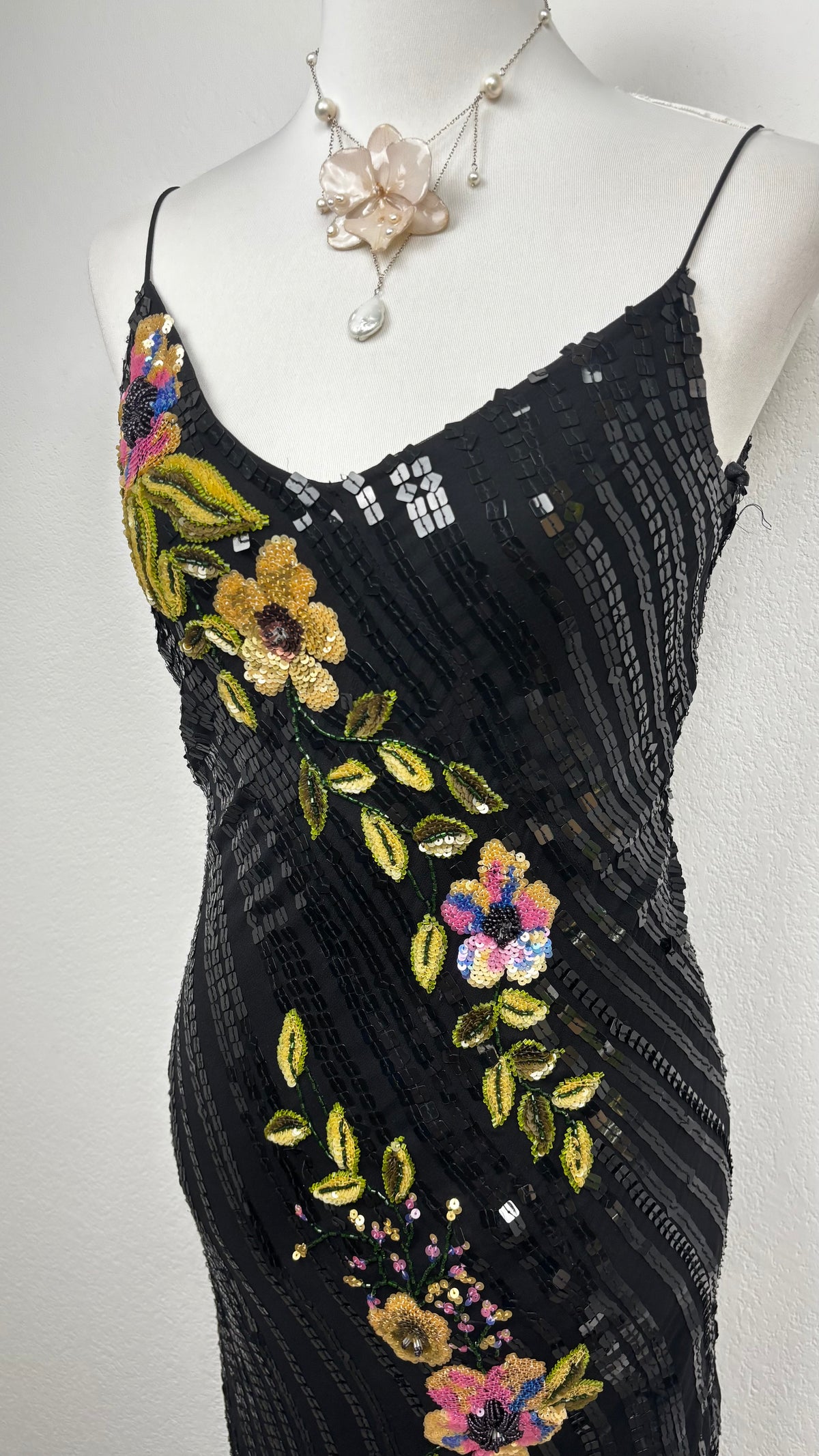 The Midnight Bloom Silk