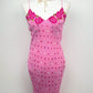 Derhy Pink Polka Rose