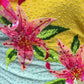 Blumarine SS02 Tropical Lily Beaded Top