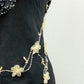 The Midnight Moonflower Silk Dress