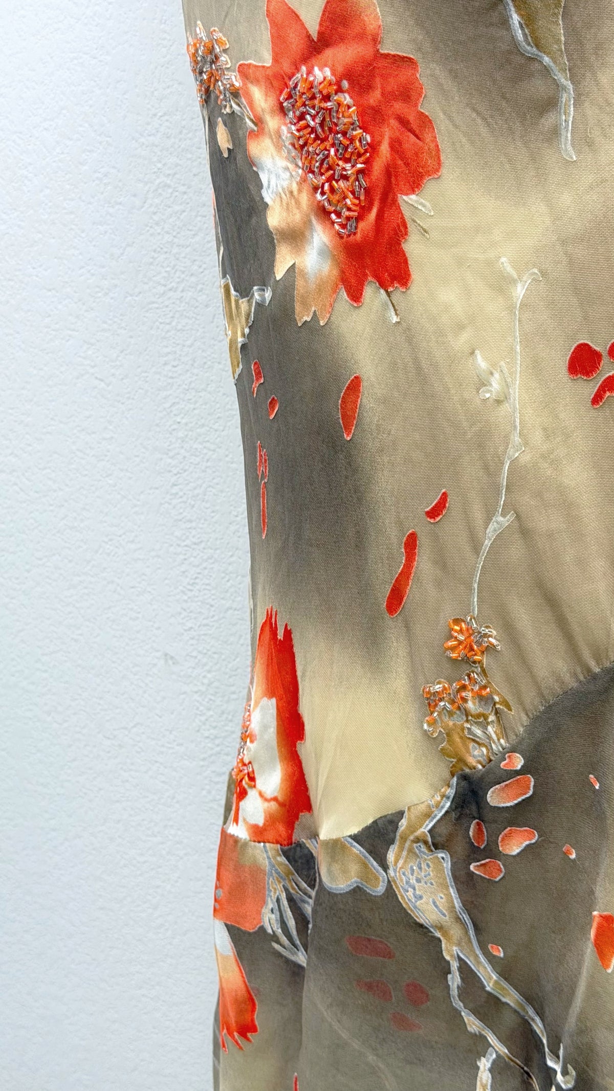 The Ember Garden Silk Dress