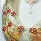 Enchanted Garden Hand-Beaded Two-Piece Set