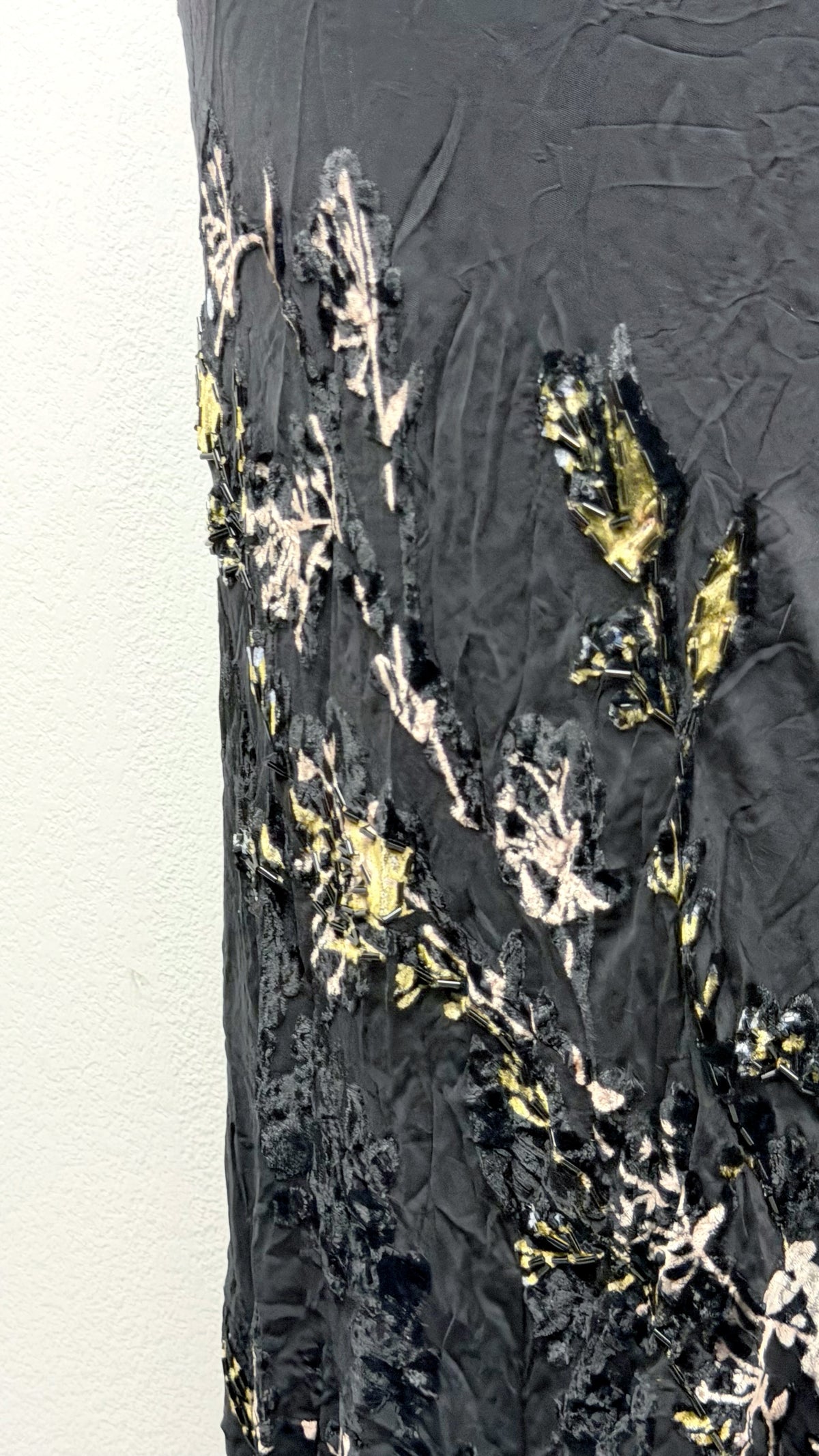 Sue Wong Midnight Enchanted Forest Silk Gown