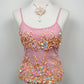 Derhy Peach Stardust Top