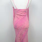 Silk Pink Stardust Gown