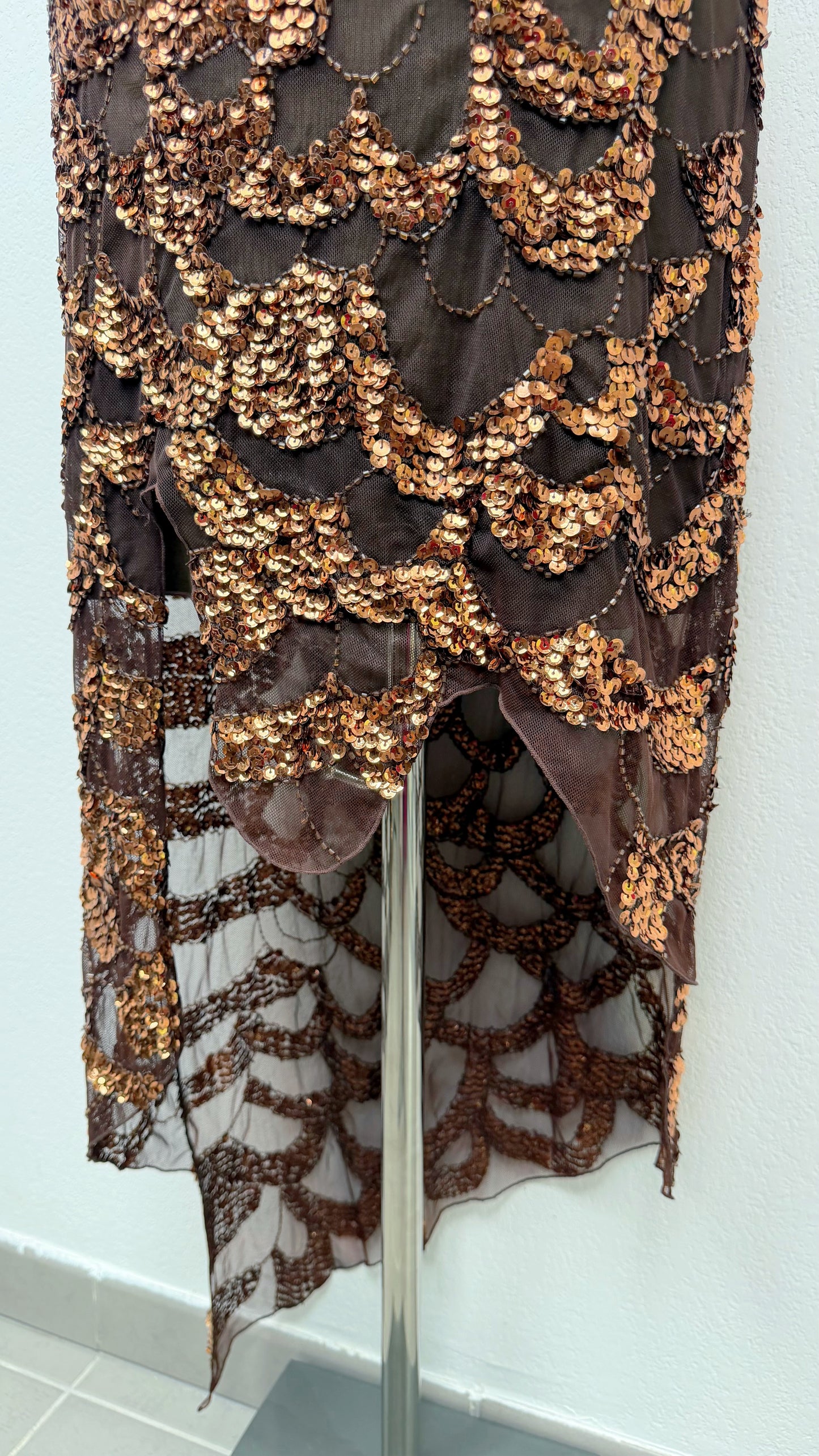 Aftershock Nyx Bronze Siren Dress