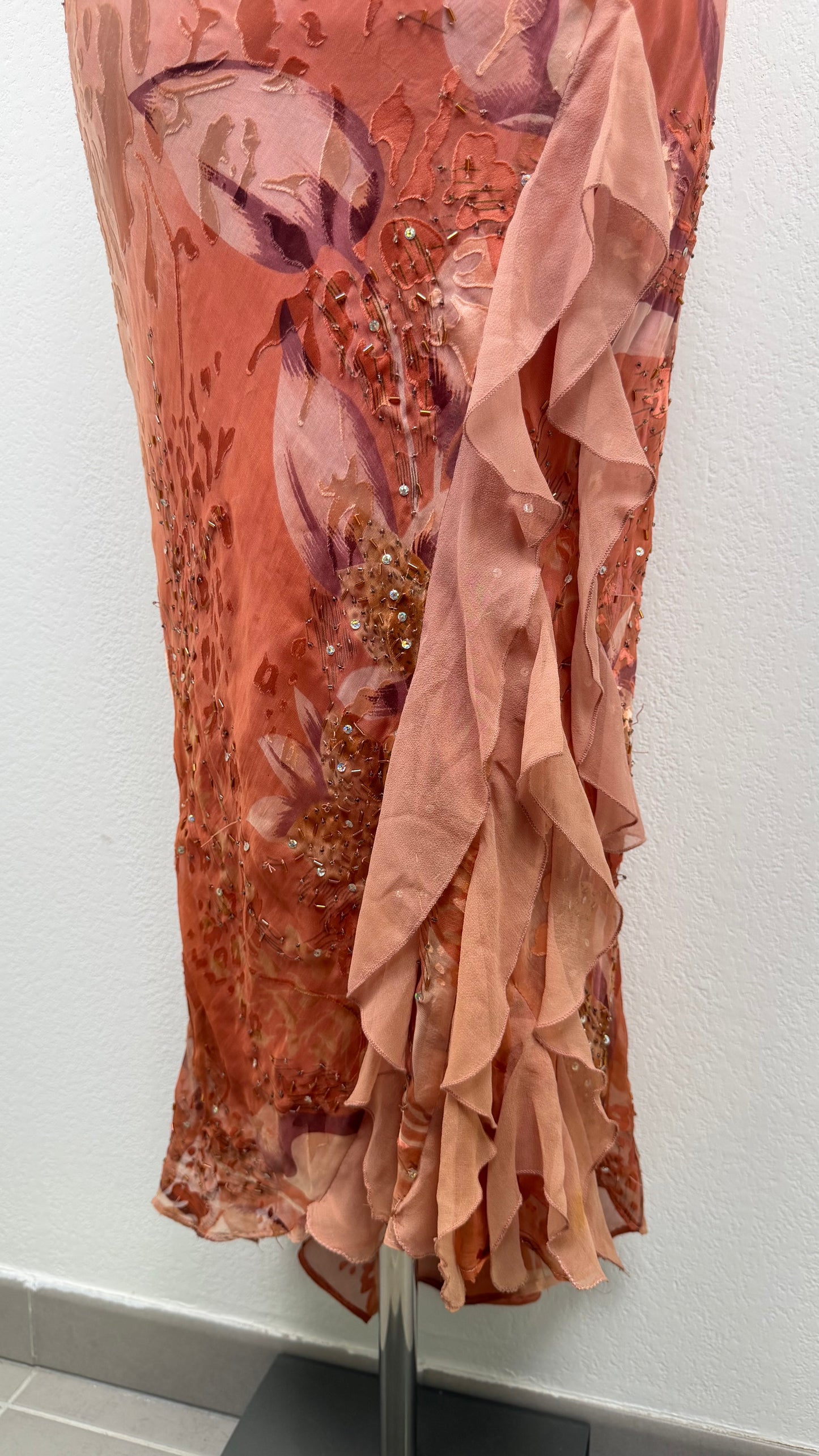 RARE Peach Blossom Silk