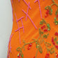 The Tangerine Fairy Silk Dress