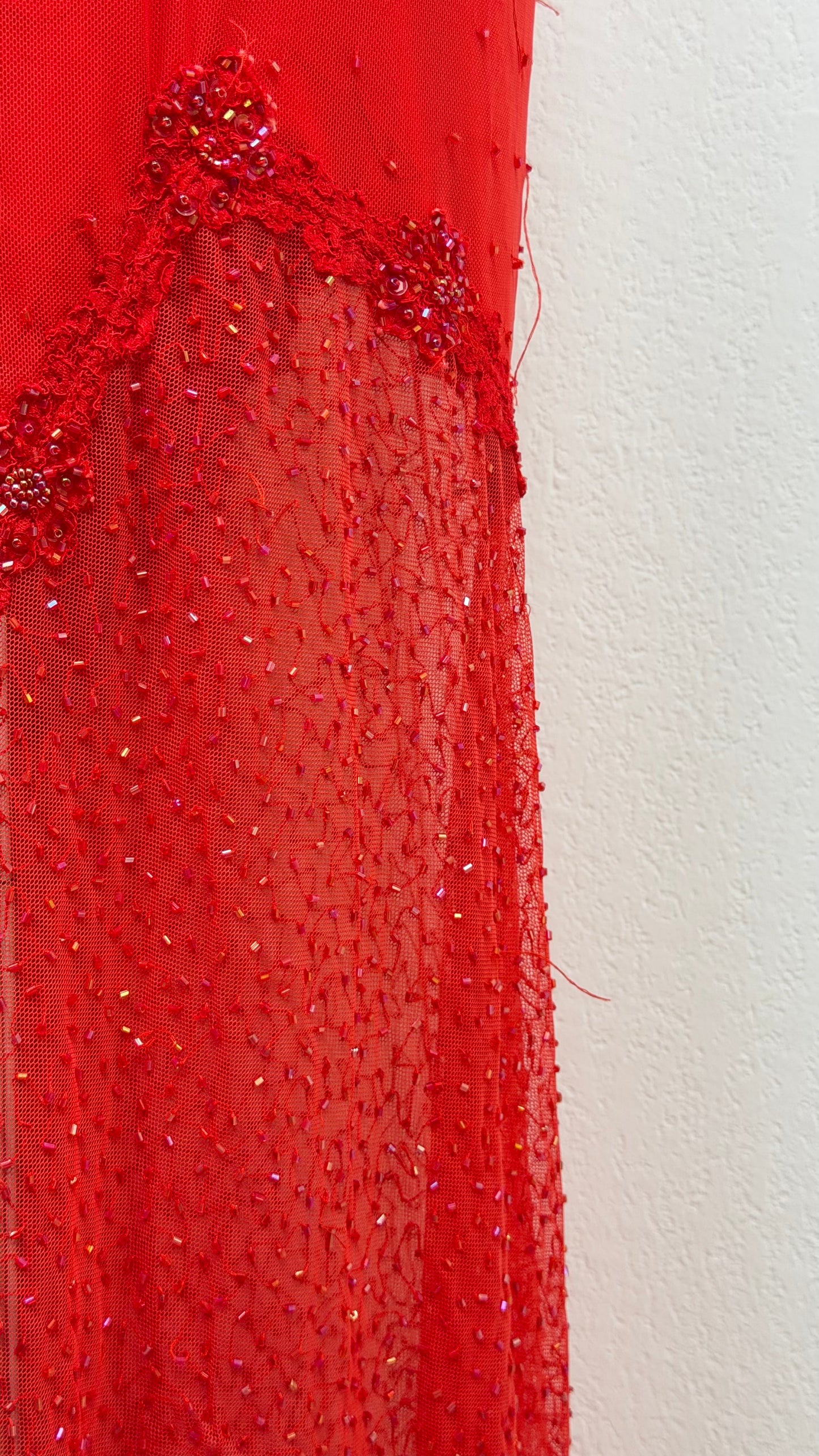 Scarlet Siren Beaded Gown
