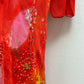 The Scarlet Sunset Silk Gown