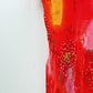 The Scarlet Sunset Silk Gown