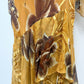 Aurelia Silk Gilded Orchid Gown