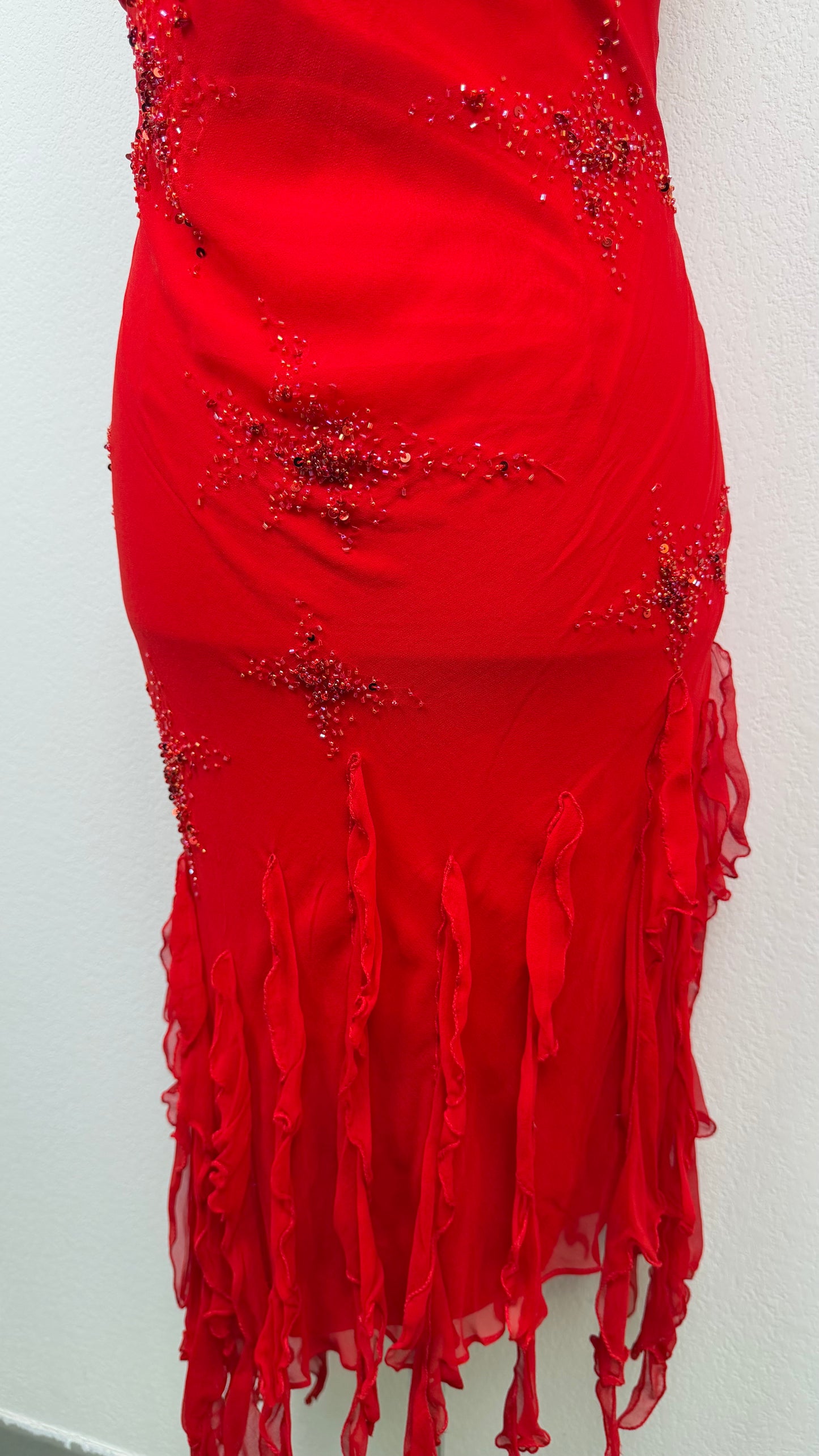 Carmen Rouge Couture Dress