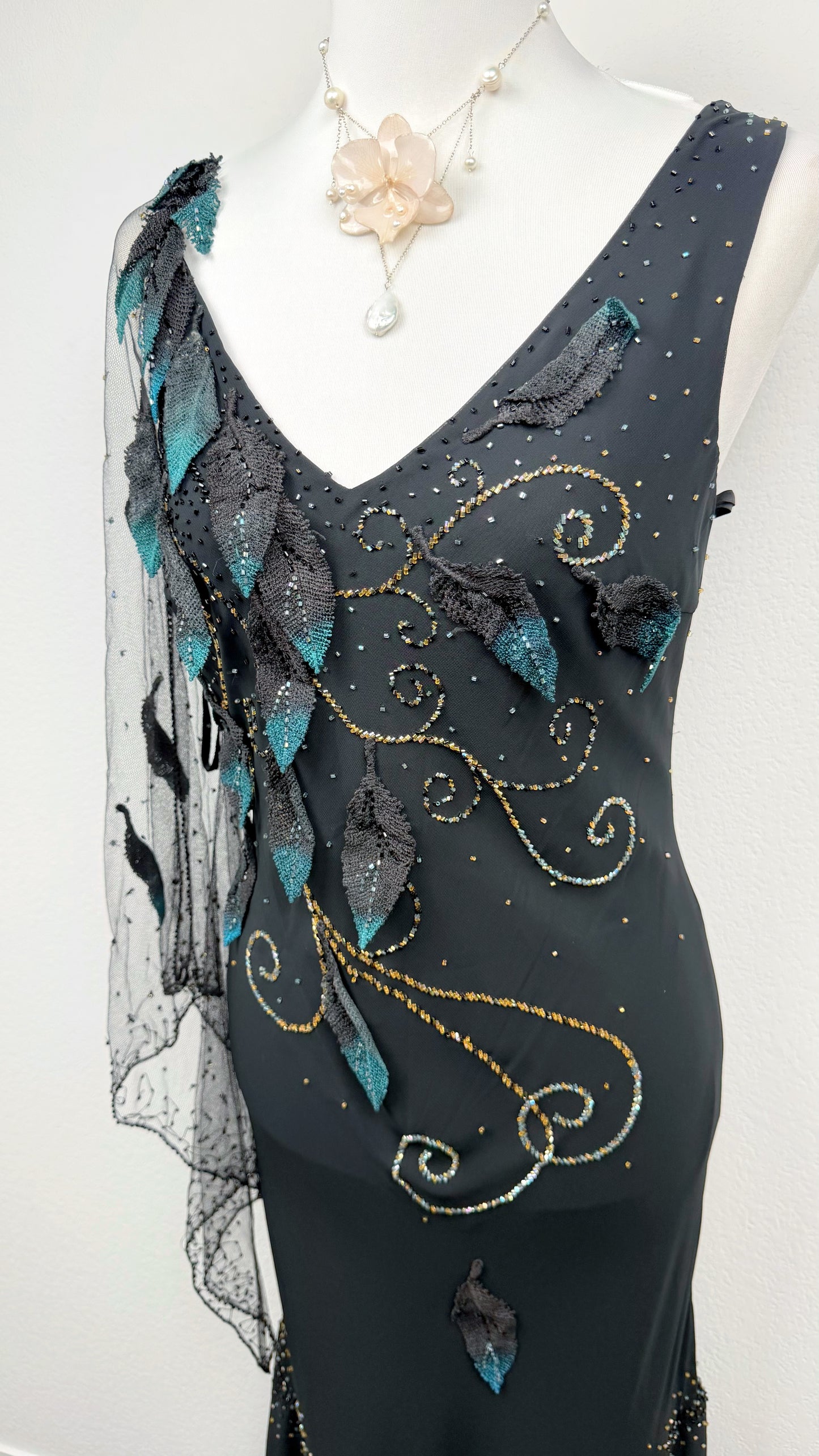 Midnight Fae Couture Gown