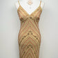 Aftershock Golden Gatsby Dress