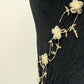 The Midnight Moonflower Silk Dress