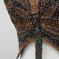 The Midnight Monarch Silk Butterfly Top