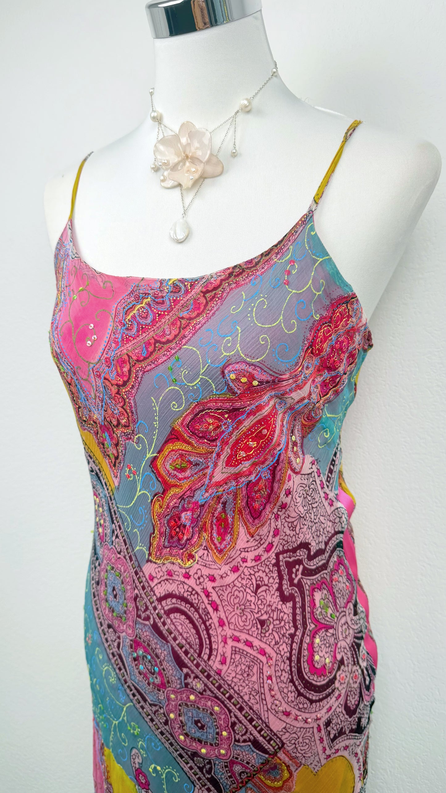 Derhy Kaleidoscope Paisley Dress