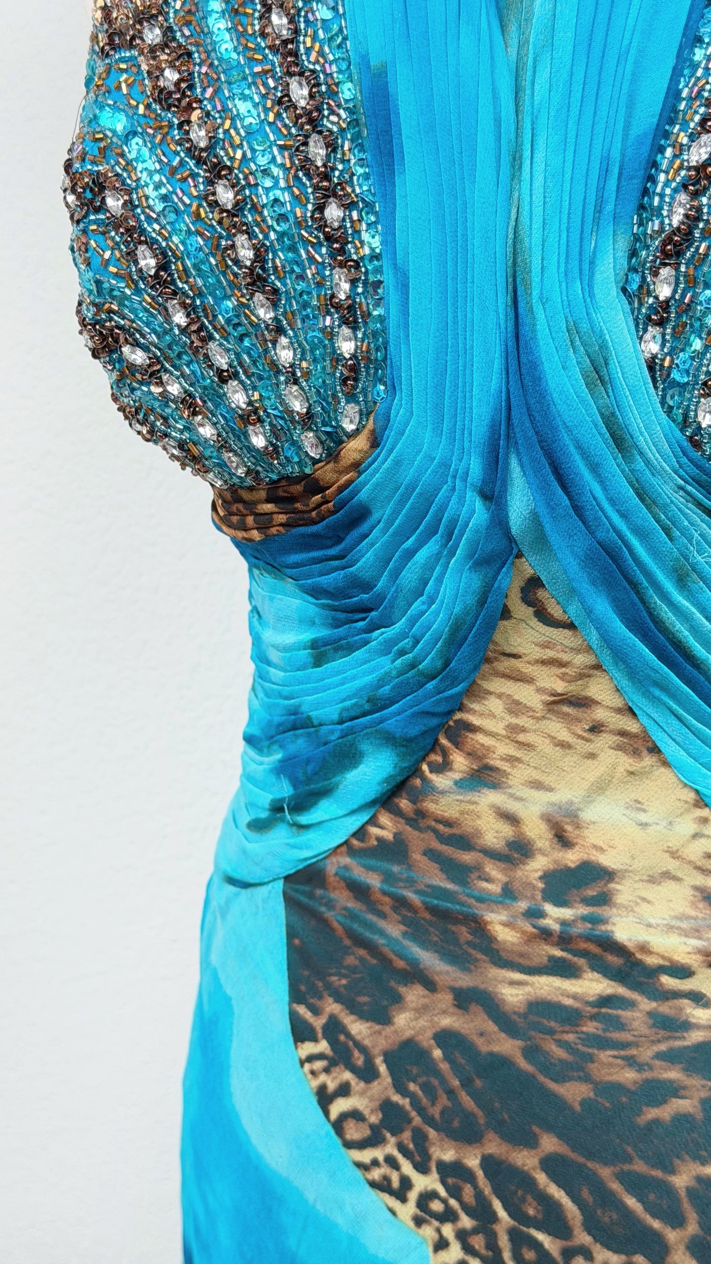 Nerissa Wild Ocean Silk Dress