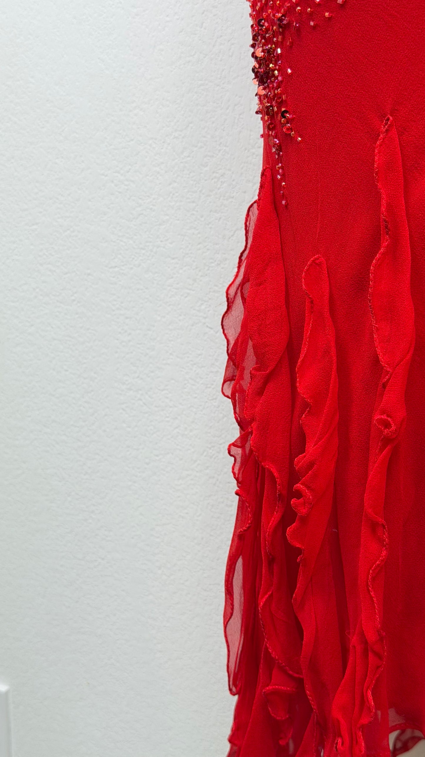 Carmen Rouge Couture Dress