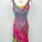 Derhy Pink Lagoon Paisley Dress
