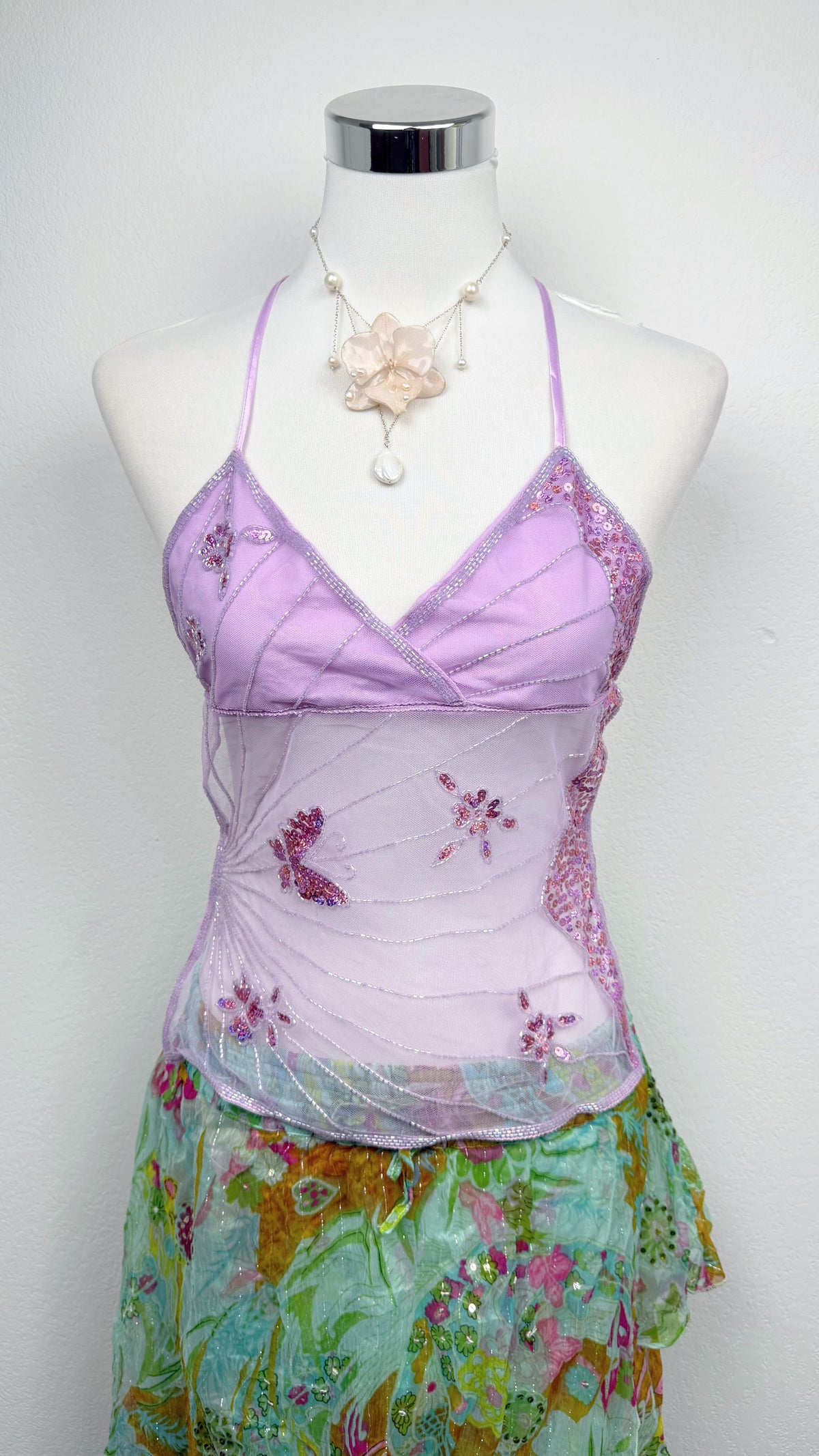 The Lavender Butterfly Fairy Top