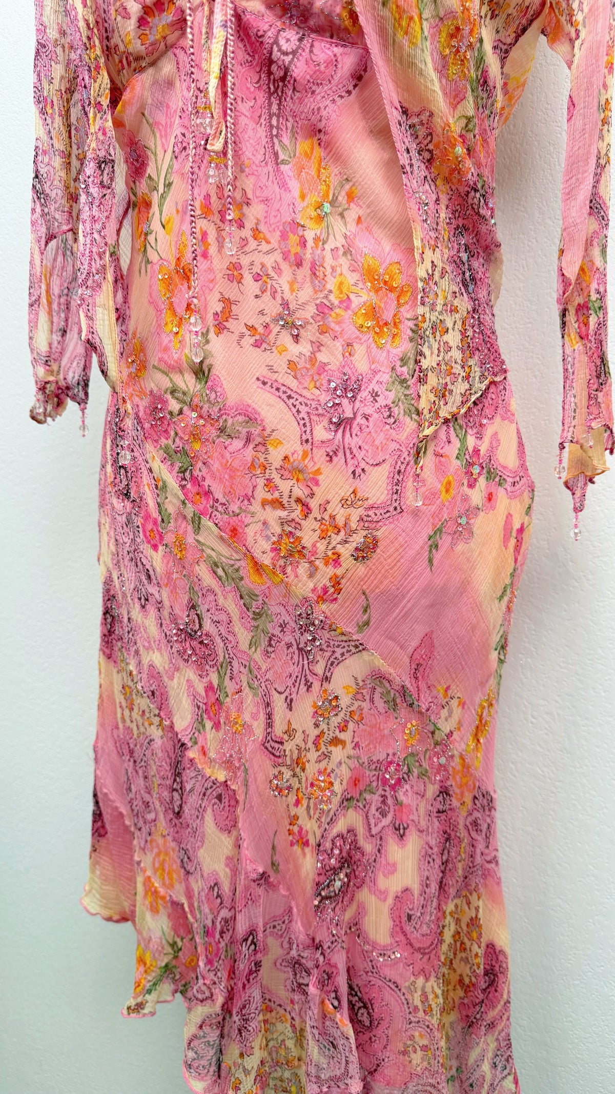 Rare Derhy Pink Secret Garden Dress
