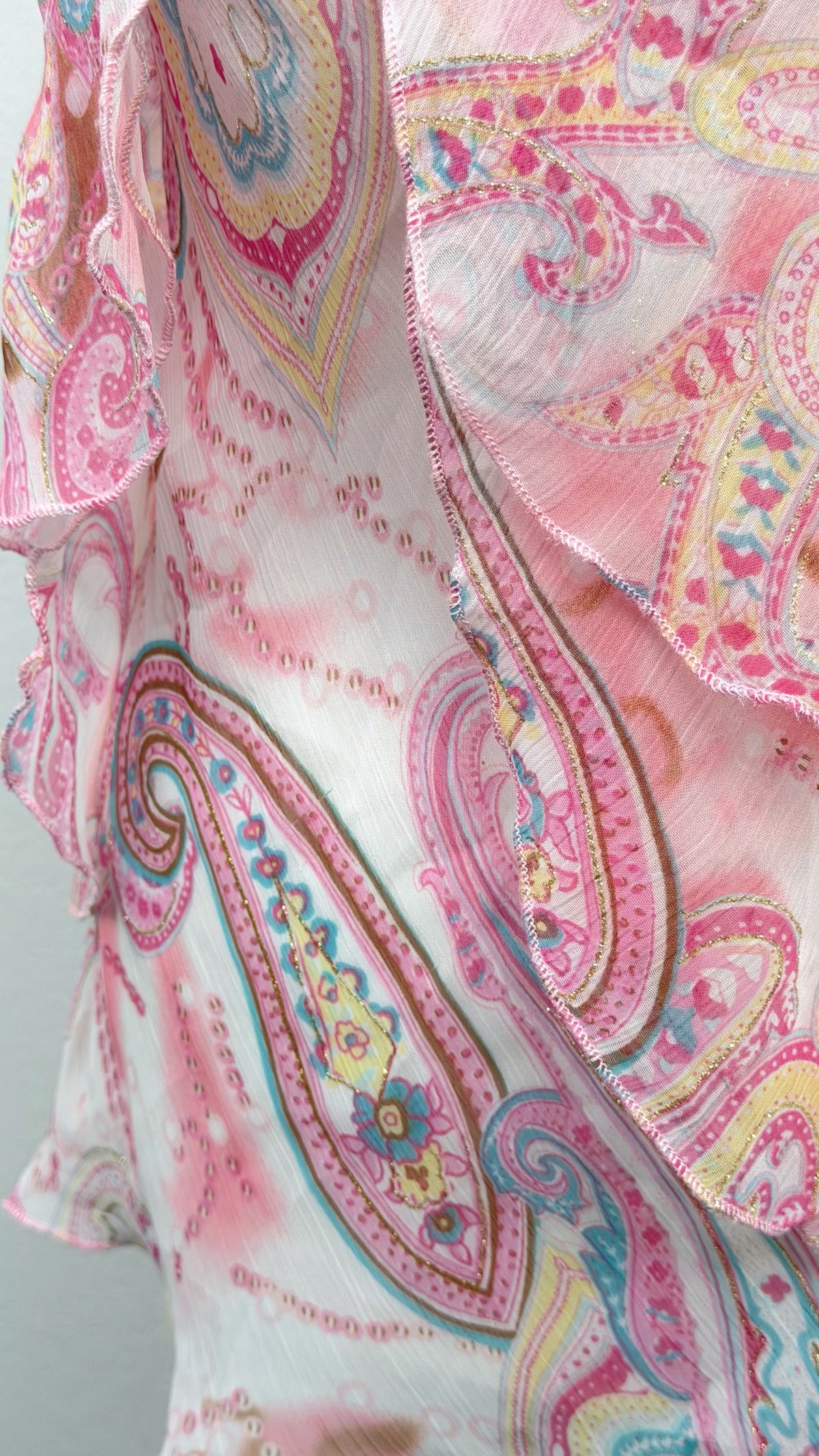 The Rainbow Paisley Fairy Top