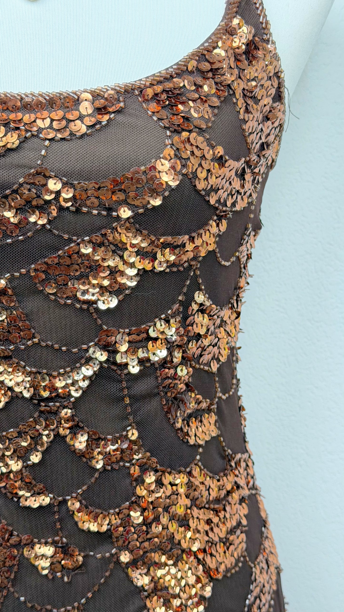 Aftershock Nyx Bronze Siren Dress
