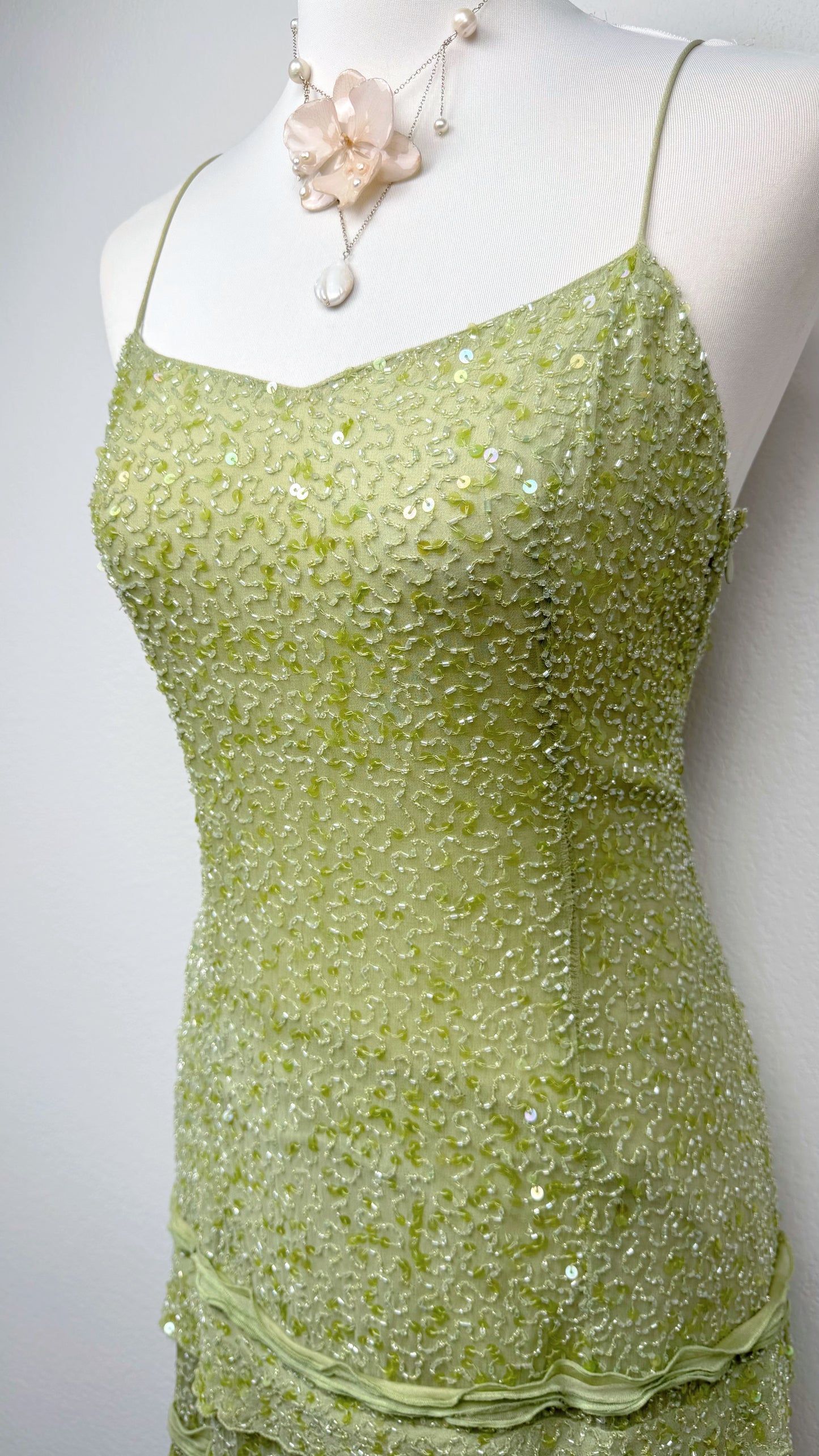 Elowen Dewdrop Silk Dress