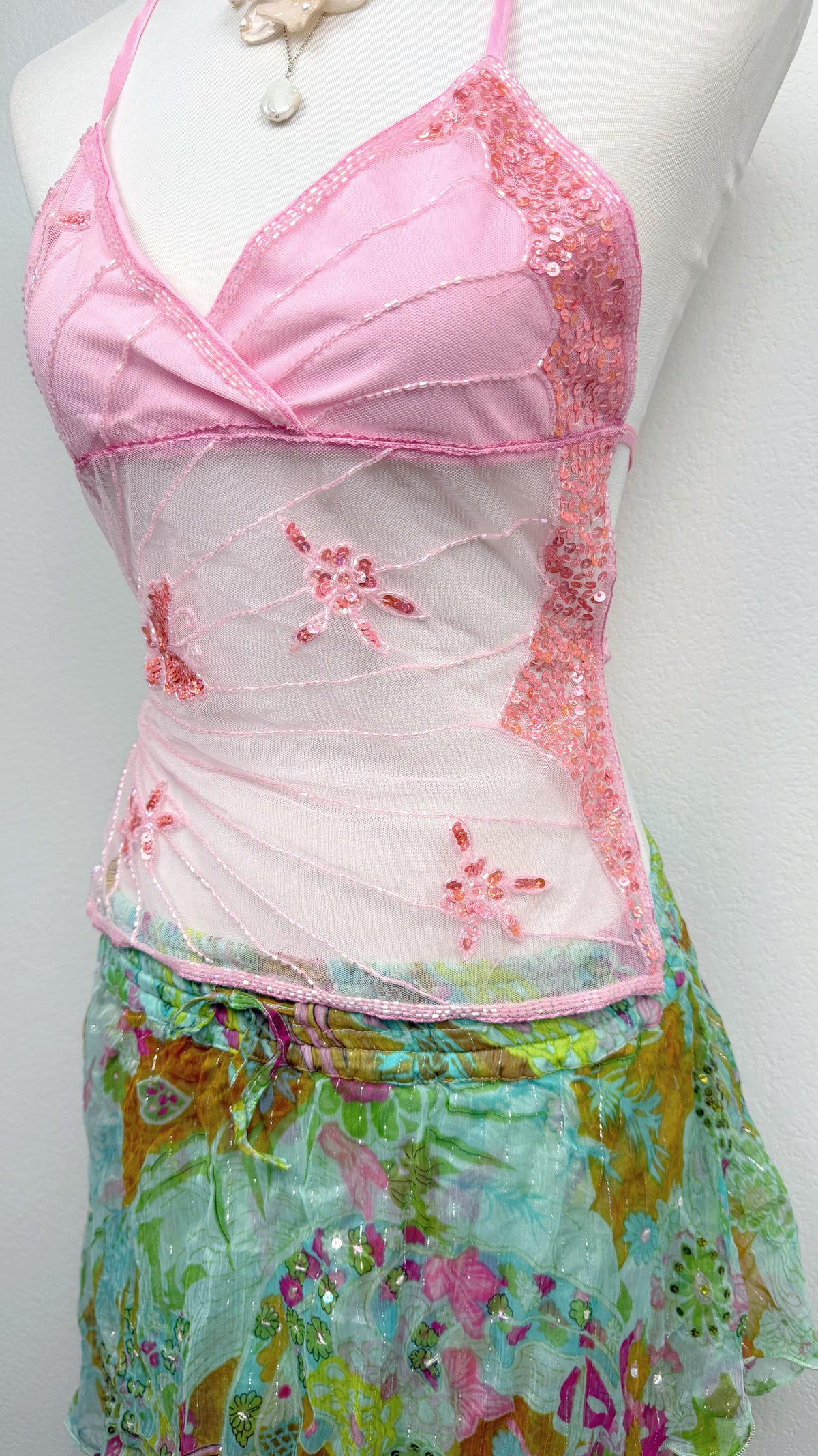 The Blush Butterfly Fairy Top