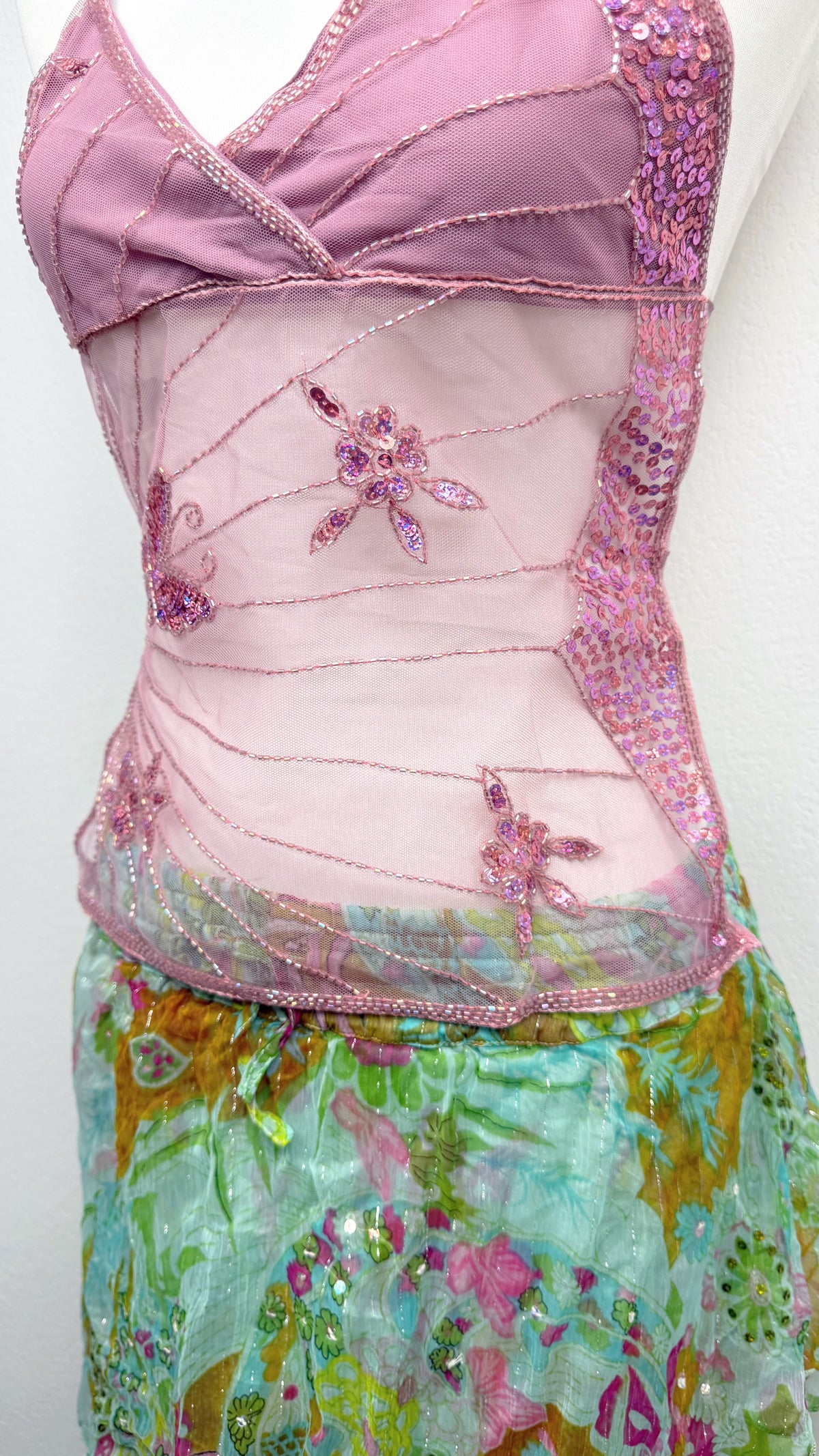The Mauve Butterfly Fairy Top