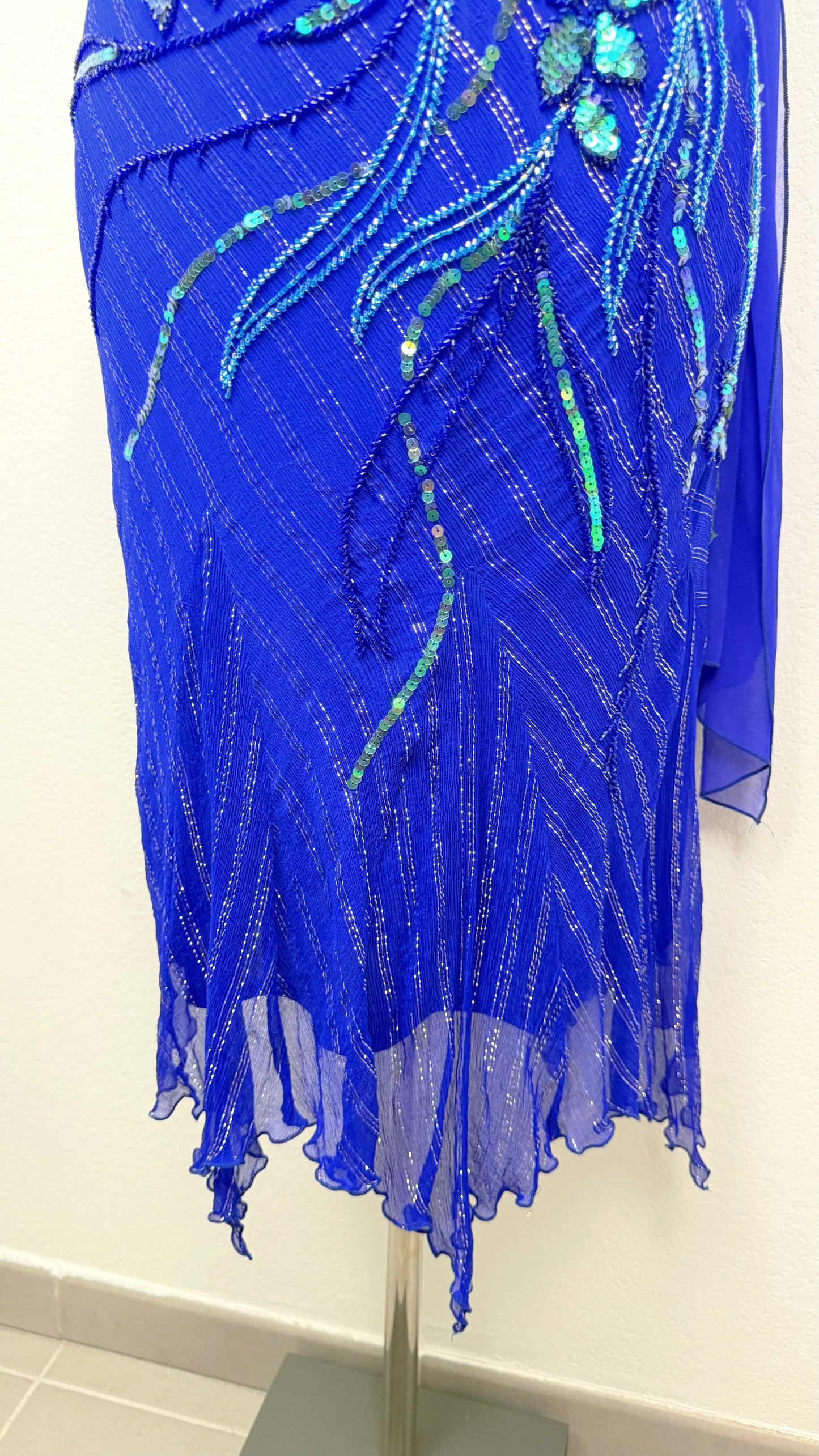 Nyxwing Cobalt Butterfly Silk
