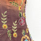 Aftershock Enchanted Garden Silk Corset