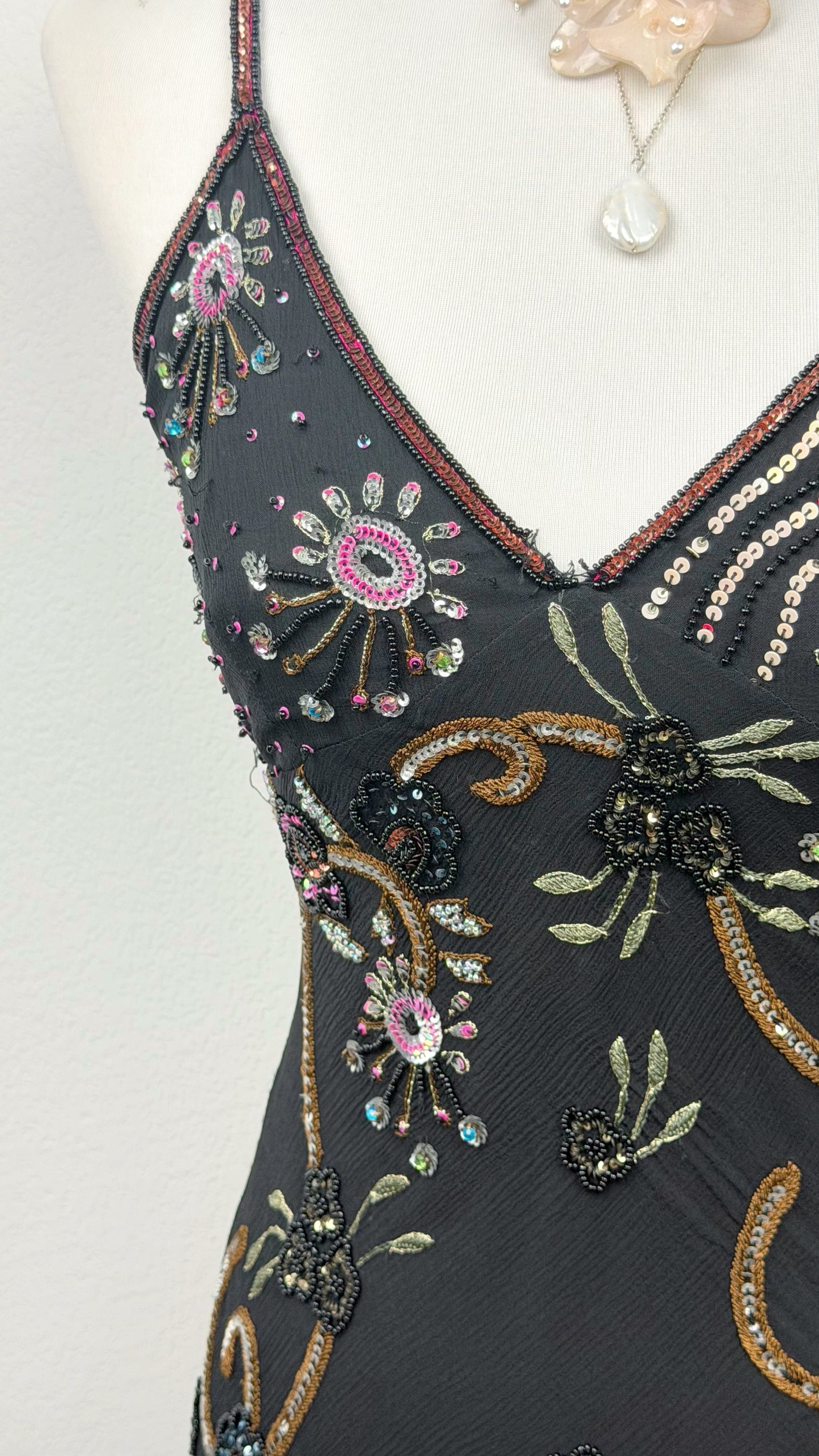 Midnight Garden Beaded