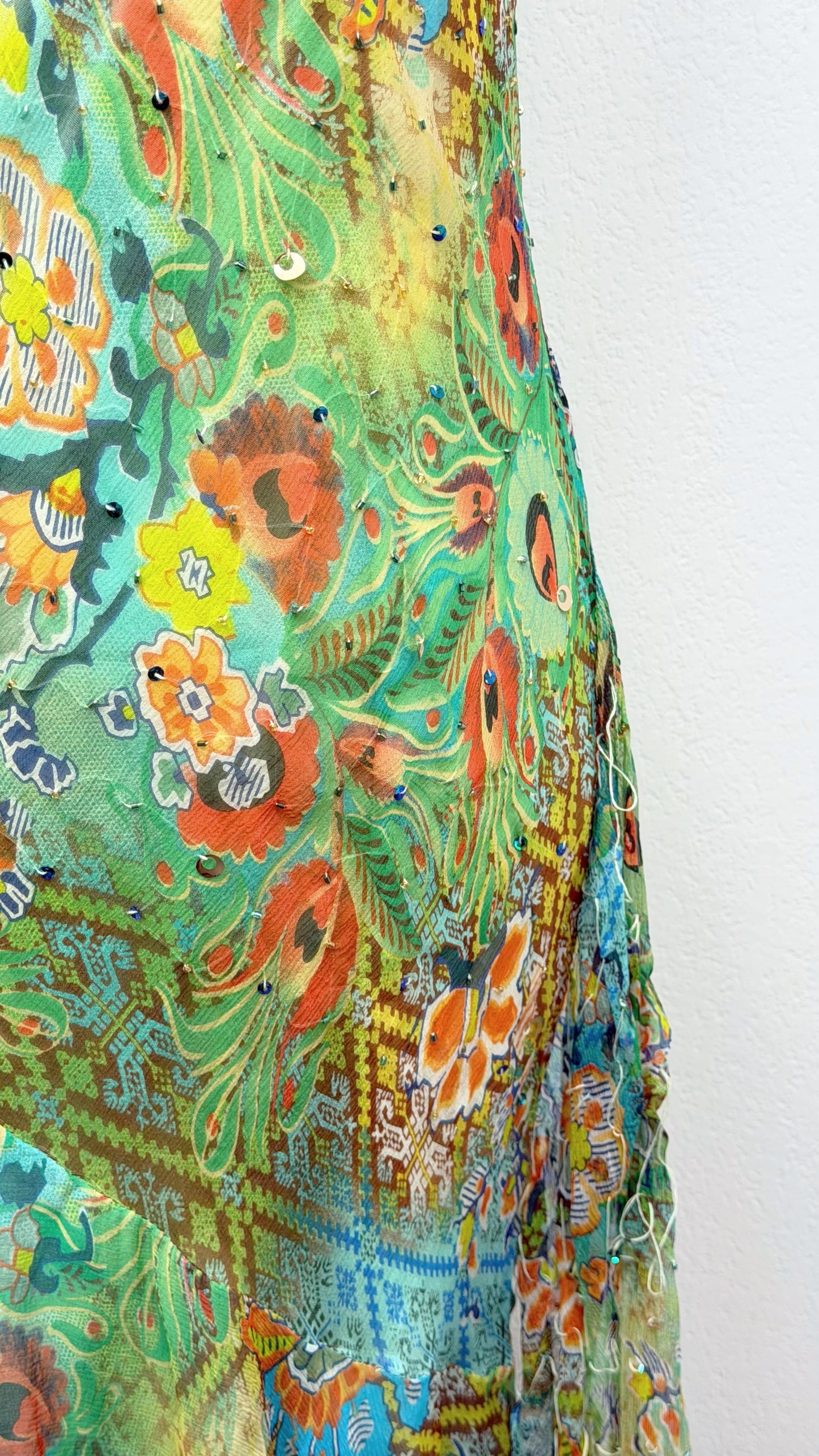 Ondine’s Secret Garden Silk Dress