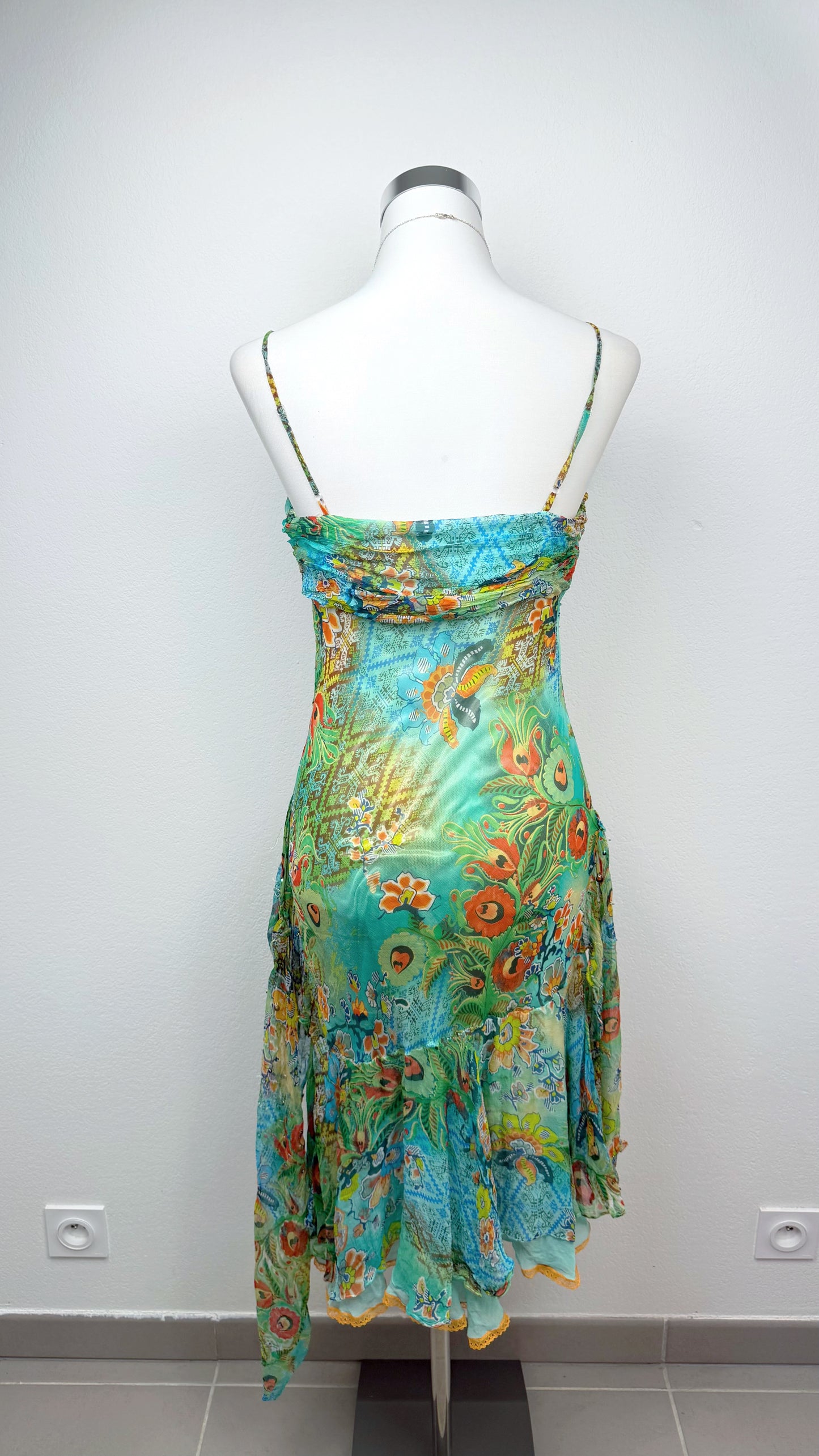Ondine’s Secret Garden Silk Dress