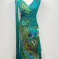 The Emerald Fae Silk Dress